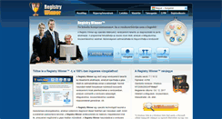 Desktop Screenshot of hu.registrywinner.com